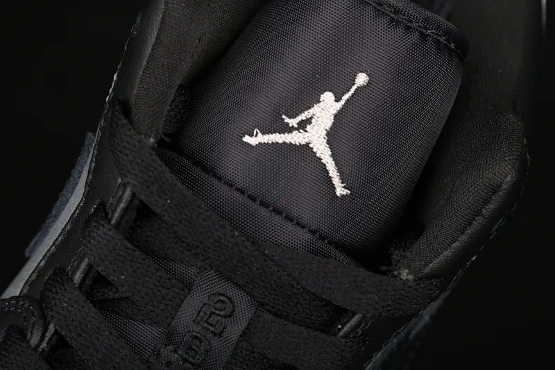 All categories Air Jordan Jordan series basketball shoes Air Jordan 1 Low X version Air Jordan 1 Low AJ1 Joe 1 low top black silver cultural and leisure sports shoes DA5551-001